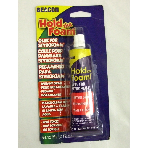 Beacon Hold The Foam Styrofoam Glue 2oz