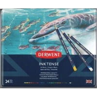 Inktense Pencils 24 Tin Derwent