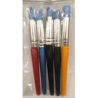 Set of 5 silicone brushes