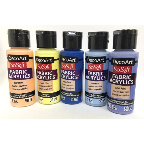 Peinture pour textiles Fabric Paint, 59 ml, Peintures pour tissus,  Peintures, toiles, accessoires