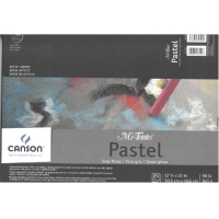 Canson Mi-Teintes Pastel Ton de gris 12x16 (24 feuilles)