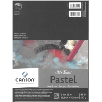 Canson Pastel Mi-Teintes Gray Tones colors 9X12 (24 sheets)