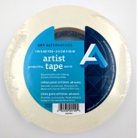 Artist Tape 1" x 60 yards pH neutral White Arts Alternatives