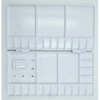 Plastic palette rectangle 5"x 10"