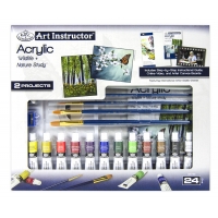 Acrylic Set Wildlife & Nature Study Art Instructor Royal & Langnickel