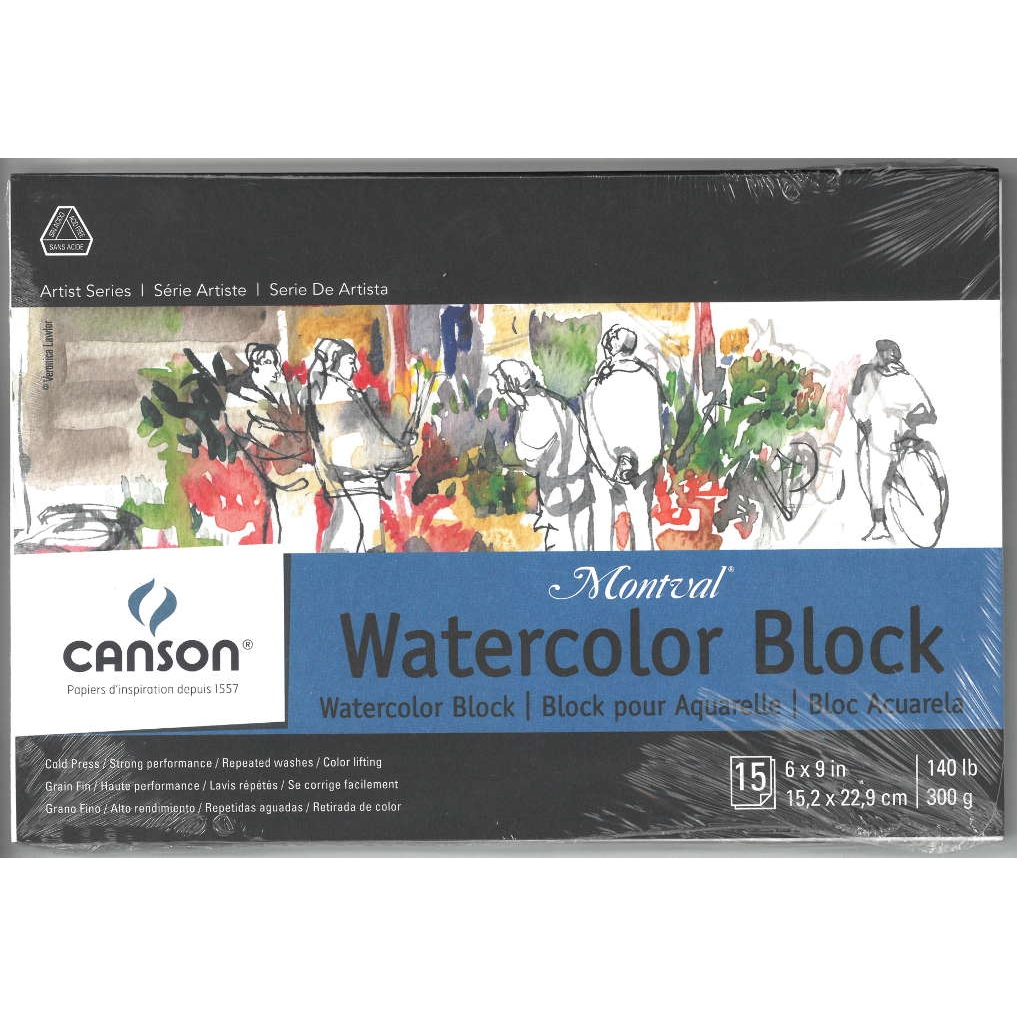 Canson Montval Watercolor Blocks