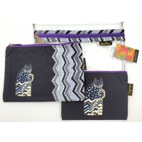 Laurel Burch totes Black/Gray