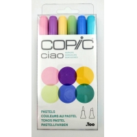 Copic Ciao markers Pastel colours (set of 6)