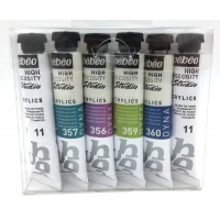 Acrylic Studio Dyna colour set 6 x 20ml Pébéo