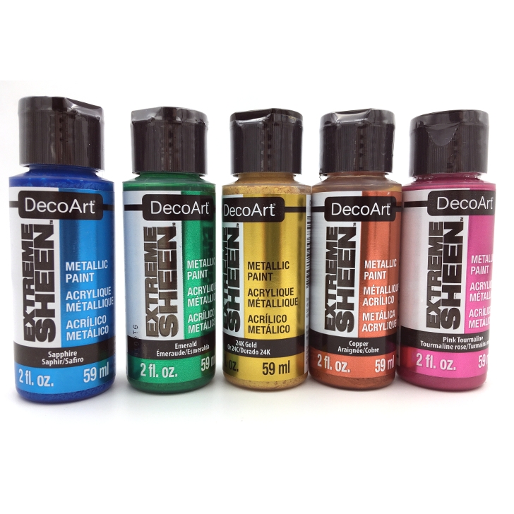 Peinture acrylique métallique - Extreme Sheen - Or rose x59 ml - Perles & Co