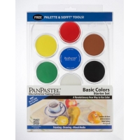 PanPastel Ens. de départ 7 Couleurs de base avec palette