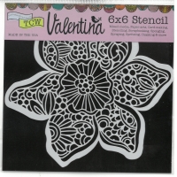 Stencil Trumpet Daffodil 6"x6" TCW928s