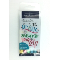 Pens Pitt Hand lettering Multicolour set (6)