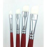 Angle Scrubber Silver Brush