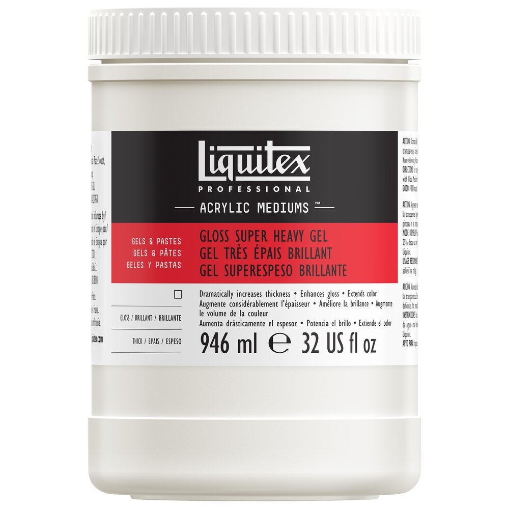  Liquitex High Gloss Varnish 237ml, Acrylic Auxiliaries