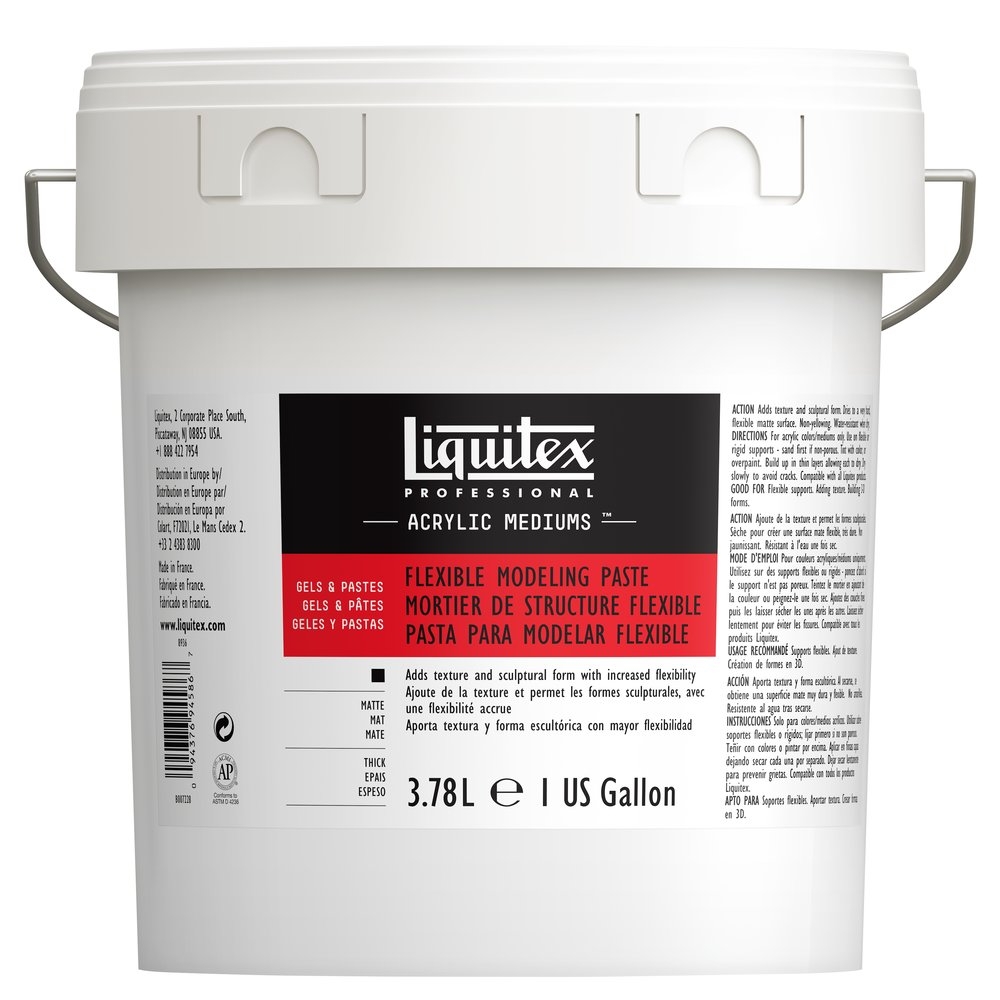 Artist Acrylics Auxiliaries Heavy Modeling Paste, 1-Liter