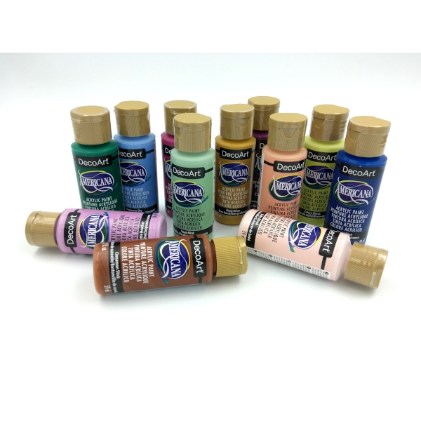 Acrylic paint 2oz Americana DecoArt (choice of 275 colours)