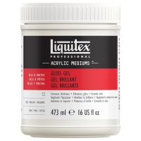 Gloss Gel Medium - 473ml (16 oz) Liquitex