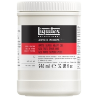 Matte Super Heavy Gel Medium - 946ml (32 oz) Liquitex