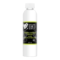 Gloss acrylic medium and varnish 4oz Demco