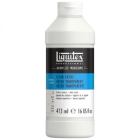 Gesso transparent - 473ml (16 oz) Liquitex