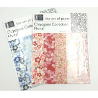 Chiyogami Collection Floral 8 1/2"x 11" (2 colour theme choices)