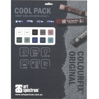 Toothy pastel paper - Cool pack - 10 sheets 9x12 - Art Spectrum Colourfix