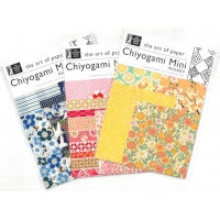 Papier Chiyogami Mini mosaïques 6x8 1/2" (10 choix de couleurs)