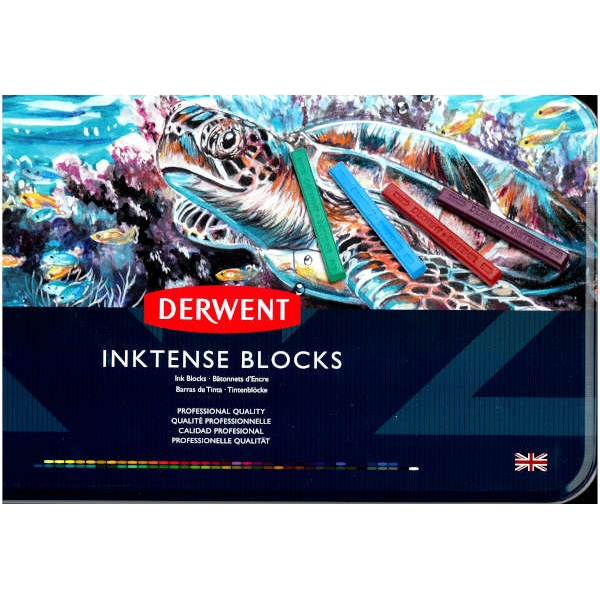 Inktense Blocks 72 Tin Derwent