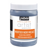 Mortier Noir micacé Pébéo 250ml