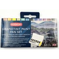 Coffret de peinture graphitint demi-godets