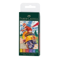 Pens Pitt artist Colour wheel set (6) India ink