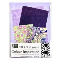 Colour inspiration purple set 6"x8 1/2"