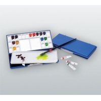 Mijello Fusion Leakproof airtight paint palette 24 slanted wells