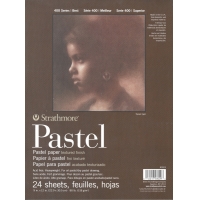 Papier pastel 80lb (118g) 9x12 (24 feuilles) série 400 Strathmore