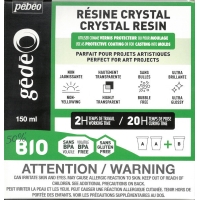 Resin Crystal Bio 150ml Pébéo Gédéo