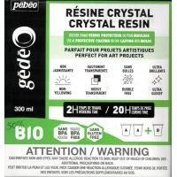 Resin Crystal Bio 300ml Pébéo Gédéo