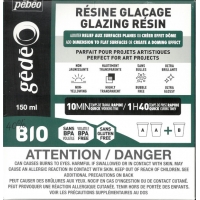 Resin Glazing Bio 150ml Pébéo Gédéo
