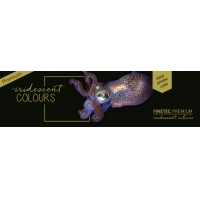 Coffret d'aquarelle 6 couleurs irisées - "Finetec premium - ultra scintillant"