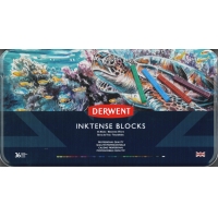 Inktense Block 36 Tin Derwent