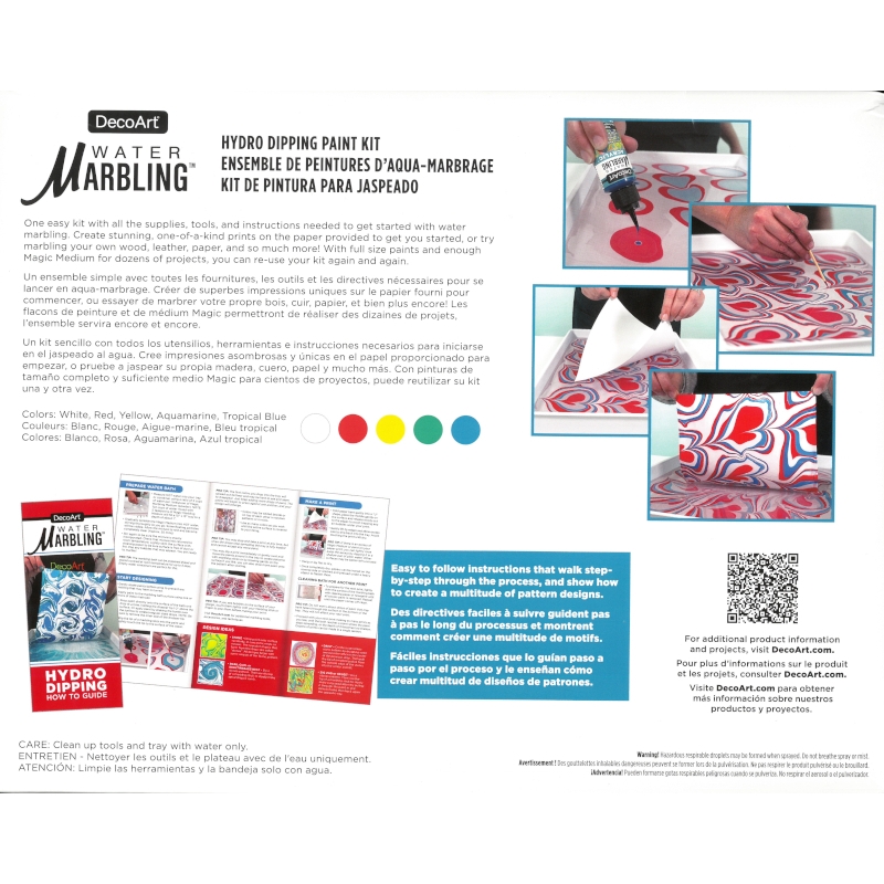 DecoArt Water Marbling Kit