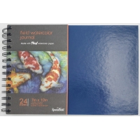 Fluid Coldpress Watercolour Spiral pad 7"x10" 140lbs 300g
