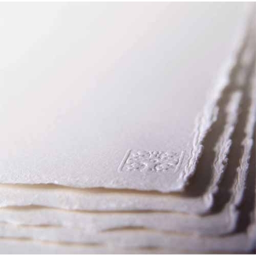 Papier aquarelle blanc 100% coton pressé à froid 140lb 22x30 Saunders  waterford St Cuthberts Mills