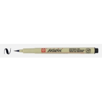 Crayon pointe pinceau d'encre d'archivage Noir no. 49 brush Pigma Micron PH neutre Sakura