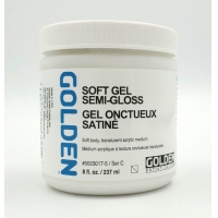 Gel onctueux satiné (Soft Gel Semi-Gloss) 237ml/8oz Golden