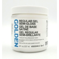 Regular Gel Semi-Gloss (Satin) 237ml/8oz Golden