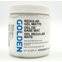 Regular Gel Matte 237ml/8oz Golden