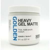 Gel épais mat (Heavy Gel Matte) 237ml/8oz Golden