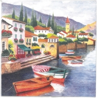Napkin - Beech houses (total of 5)