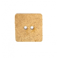 Button Square 1"